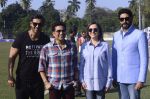 Abhishek Bachchan, Nita Ambani, John Abraham, Sachin Tendulkar at national soccer finals for schools on 7th Jan 2017